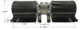 80001858 Psp Fasco 5024.51 Pacific Energy Blower Fan Xp7335 Fits Wood And Gas Stoves #2