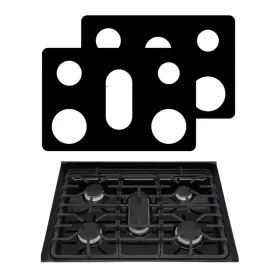 Qfs640430b Qfrenetall 2 Pcs Stove Protector Liner For 30 Inch Lg Gas Range Model Lgldg431... Fast Ship