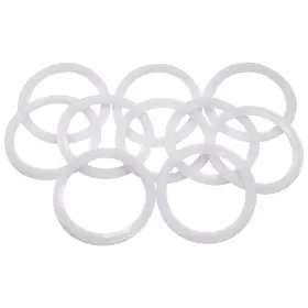 Sfc011 Qiimii 10 Pcs White Silicon Tri Clamp Gasket For Clover 3 Inch