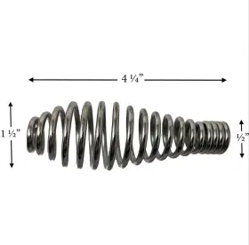 250-8330 Quadra-fire Hht Heat N Glo Oem 1/2 Inch Nickel Spring Handle