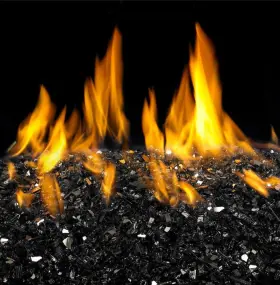 Gl-10j-br Real Fyre Black Reflective Fire Glass 10lb Jar Gl-10j-br Real Fyre Black Reflective Fire Glass 10lb Jar