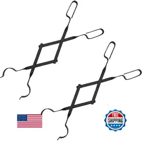 B07l4y6clf Rocky Mountain Goods Firewood Tongs 2-pack - Reinforced Wrought Iron 26 Inch Log