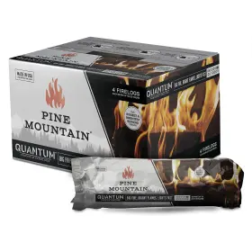 Royal Oak 041525801864 Pine Mountain Quantum 2.5 Hour Easy-light Firelogs 4 Count Royal Oak 041525801864 Pine Mountain Quantum 2.5 Hour Easy-light Firelogs 4 Count