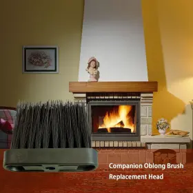 Ruifuu 445043233269 2pcs Fireplace Brush Replacement Head Oblong Hearth Cleaning Bru #3 Ruifuu 445043233269 2pcs Fireplace Brush Replacement Head Oblong Hearth Cleaning Bru #3