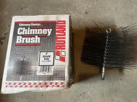 Rutland 022624165088 Chimney Wire Brush Square 8 Inch Sweep