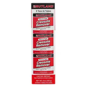 Rutland 445026114134 Creosote Remover Canister 3-pack