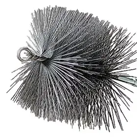 Rutland 726084692978 7 Inch Square Wire Chimney Brush 1/4 Npt