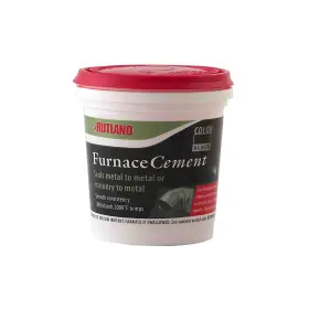 Rutland Products 313110220221 Black 8 Fl Oz Furnace Cement