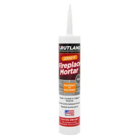 Rutland Products 445049810846 Fireplace Mortar Cartridge 10.3-ounce Gray - 63g