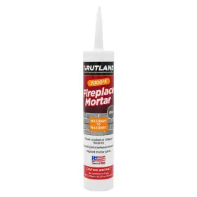 Rutland Products 885870422226 Fireplace Mortar Cartridge 10.3-ounce Gray - 63g 10.3 Oz