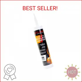 Kk0296-a Rutland Products Fireplace Mortar Cartridge 10.3 Fl Oz Buff - 63b