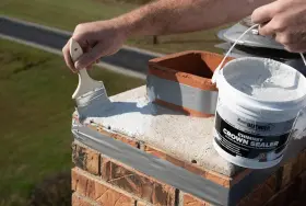 Saversystems 711181988505 Masonrydefender Chimney Crown Sealer - Brushable Sealant Fixes Cracked #2 Saversystems 711181988505 Masonrydefender Chimney Crown Sealer - Brushable Sealant Fixes Cracked #2