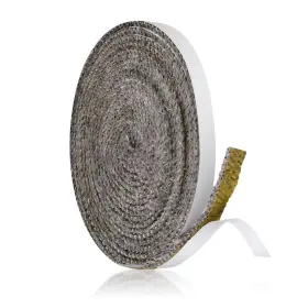 D22057 Savita Fireplace Tape Seal 13ft X 0.4inch 3mm Self-adhesive Fiberglass Rop
