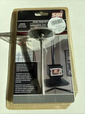 Ac07840 Sbi Enterprises Probe Thermometer For Wood Stoves Ac07840 Sbi Enterprises Probe Thermometer For Wood Stoves