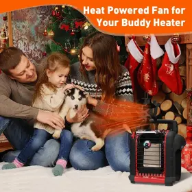 Yg01 Sckee Wood Stove Fan For Buddy Heater Heat Powered Fireplace With Bracket M #3