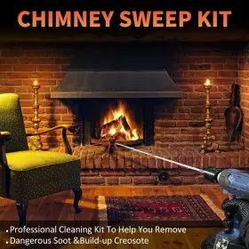 Jt-ycs-33ft-10 Sealegend 33 Feet Chimney Cleaning Kit Brush Sweep And C #3