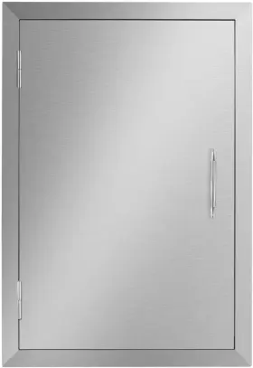 Seeutek Sy-bz-472 Outdoor Kitchen Doors 14w X 20h Inch Bbq Access 14 W 20 H Silver