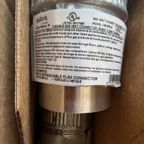 173036rhd Selkirk 3 In Steel Gas Vent Connector Chimney Stove Pack 173036rhd Selkirk 3 In Steel Gas Vent Connector Chimney Stove Pack