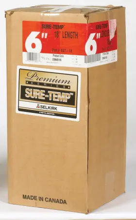 6t-18 Selkirk 42230 Pipe 2wall 6x18 Inch Pack Of 1 6t-18 Selkirk 42230 Pipe 2wall 6x18 Inch Pack Of 1