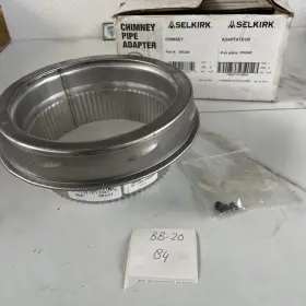 6t-cpa Selkirk 6 Inch Ultra-temp Vent Pipe- Chimney Adapter #6t-cpa New Free Shipping