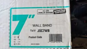 Jsc7wb Selkirk 7 Inch Chimney Pipe Wall Clamps Box Of 4