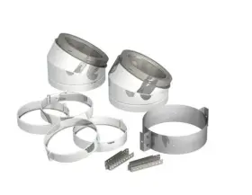 Jsc8sek Selkirk Supervent 8 Inch Id Class A Double Wall 15 Elbow Kit