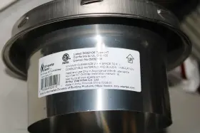 6a-fc Shasta Vent 6 Inch Pipe- Ht Finishing Collar Adapter #6a-fc