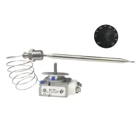 Rx-10-24 Shejio Rx-2-24 Thermostat For Deep Fryer With Knob 3/8 Inch Mpt Stuff Box Rx