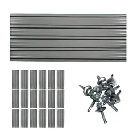 4-cgb Shltiaaki Galvanized Steel Roof Panels 4 Pcs Metal Corrugated Grey