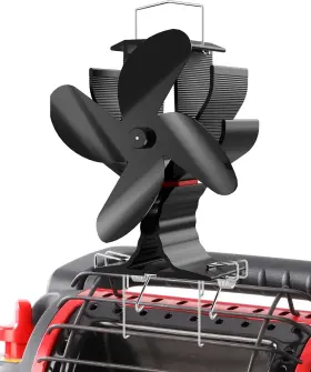 Signstek 705353143069 Wood Stove Fan For Mr Buddy Heater Heat Powered Fireplace With Hook