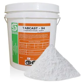 Ct-tc22 Simond Store Castable Refractory Cement - Furnace 3270f Rated 22 Lbs 94% Alumina