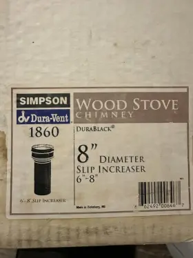 1860 Simpson Dura-vent Duravent 6 - 8 Slip Increaser