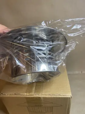 7x-v9um-p2vr Singvon 4 Inch Round Chimney Cap 304 Stainless Steel Cover With Screen Stove Pipe #3