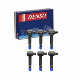 4056324410 Sixity Auto 6 Pc Denso Direct Ignition Coils Compatible With Acura Tl 3.2l 3.5l V6 1999-2