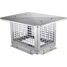 Skyshalo 744110669268 Chimney Cap 13 X 9 Inch 304 Stainless Steel Fireplace Cover Not Easily To