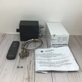 Rcaf-1035 Skytech 785696468913 Gas Valve Kit Manual On Off Remote Control Black Untested Unit