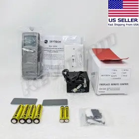 Sky-3301p2 Skytech 9800325 New Genuine Backlit Fireplace Remote Control With Thermostat