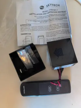 1001-1 Skytech Rcb06c Con On/off Fireplace Remote Control For Millivolt Valve