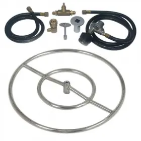Sleep Ez Sl2646338 24 Inch Stainless Steel Ring Kit Liquid Propane