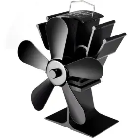 5074 Slickblue 657561066190 5 Blades Fuel Saving Stove Fan #2 5074 Slickblue 657561066190 5 Blades Fuel Saving Stove Fan #2