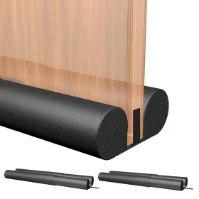 Slipexsafe 711727232767 2 Pack Large Door Draft Stopper For Bottom Of Doors 36 Inch Sweep Weathe