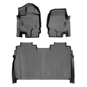Smartliner 840004631202 Custom Fit 2 Row Gray Floor Mat Liner Set Compatible With 2022-202