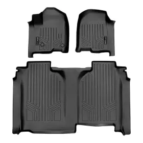 Sa0400 Smartliner Sa0400/b0457 Custom Fit 2 Row Floor Liner Set Compatible With 2019-2025 Chevrol