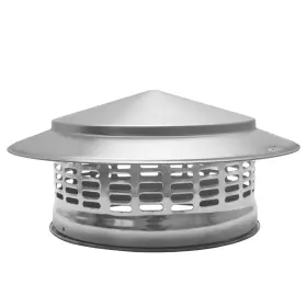 Soekavia Ycm200 8 Inch Round Chimney Caps Tapered Top Cap With Screen All Weather Chimn