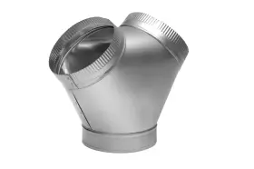 Soler And Palau 812482011647 Sy-4 Steel 4 Inch Y Sheet Metal Adapter