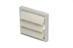 Per-355w Soler And Palau Grey 12 Inch Plastic Louvre Shutter