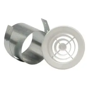 Pg-100 Soler & Palau And Fixed Plastic Grill With Steel Collar 4 Inch