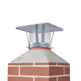 Ucp08 Sterr - Round Stainless Steel Chimney Cap 8 Inches