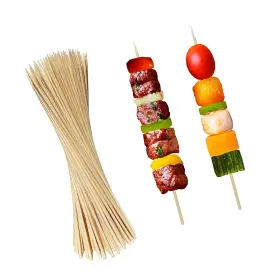 Ws3-20-31 Strendier Bamboo Skewers 8 Inch Wooden Sticks For Fruit Kabob Bbq Grilling Ws3-20-31 Strendier Bamboo Skewers 8 Inch Wooden Sticks For Fruit Kabob Bbq Grilling