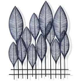 Stylecraft 445011024042 Nola Blue Metal Leaves Work